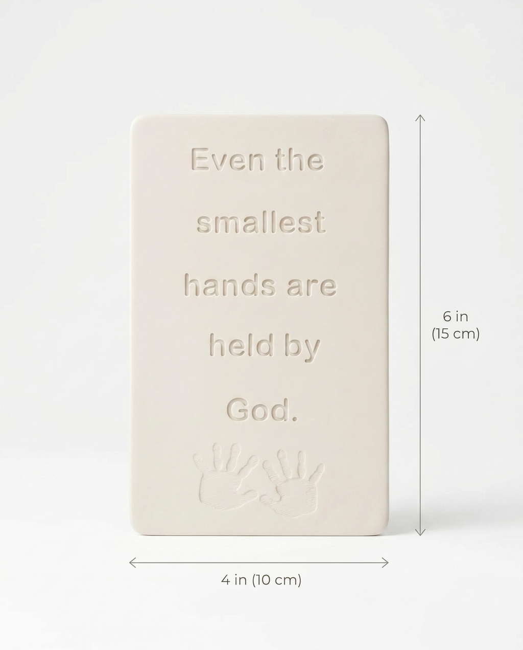 Even the Smallest Hands Are Held by God Sign, Christian Nursery Decor, Baby Shower Gift, Baptism Gift, Scripture Nursery Shelf Sign, Faith Baby Gift